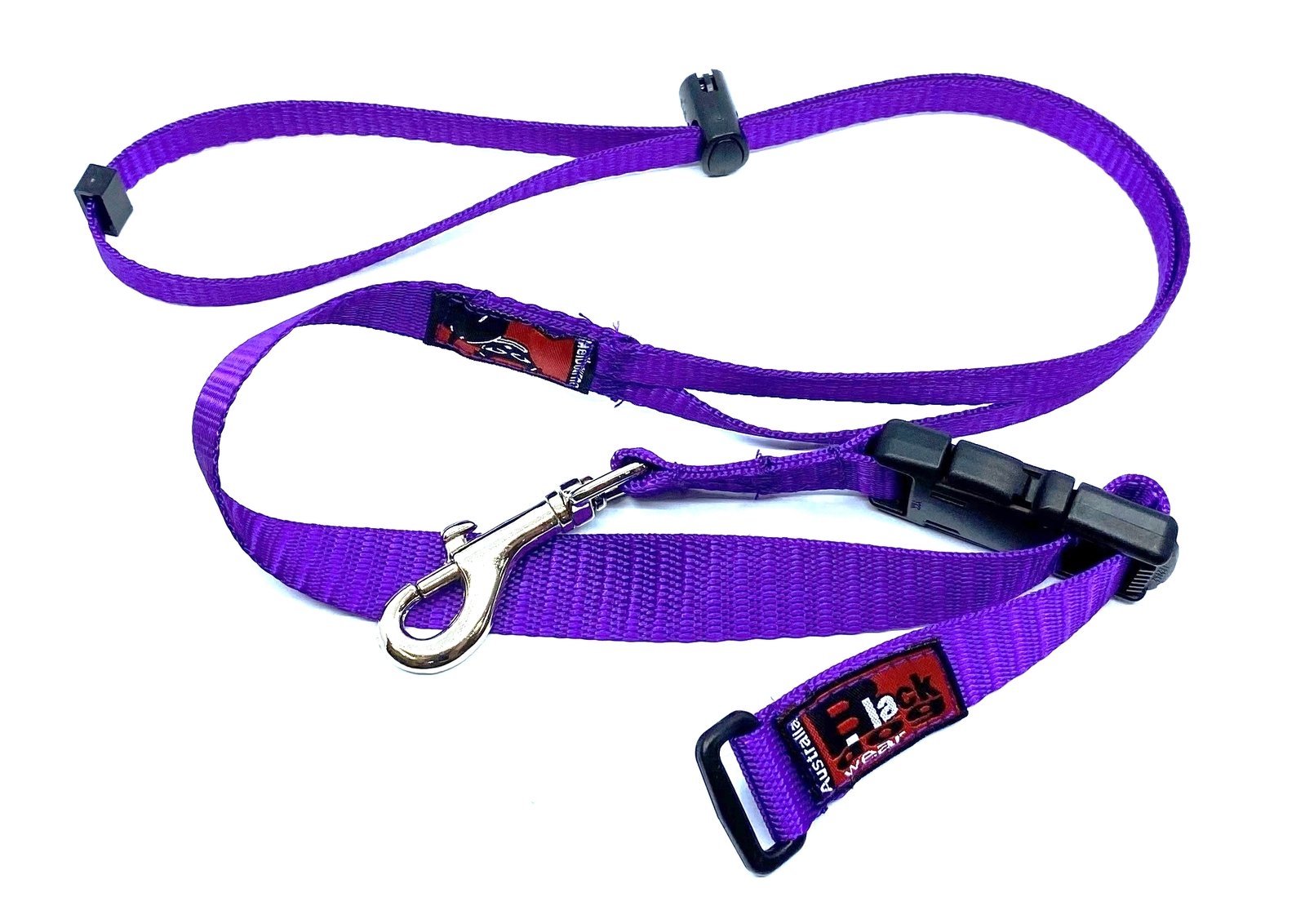 Black Dog Grooming Adjustable Loop - Purple