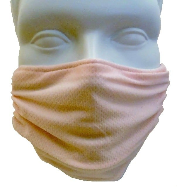 Breathe Healthy Honeycomb Pink Mask - Adjustable Ear Loops Mask