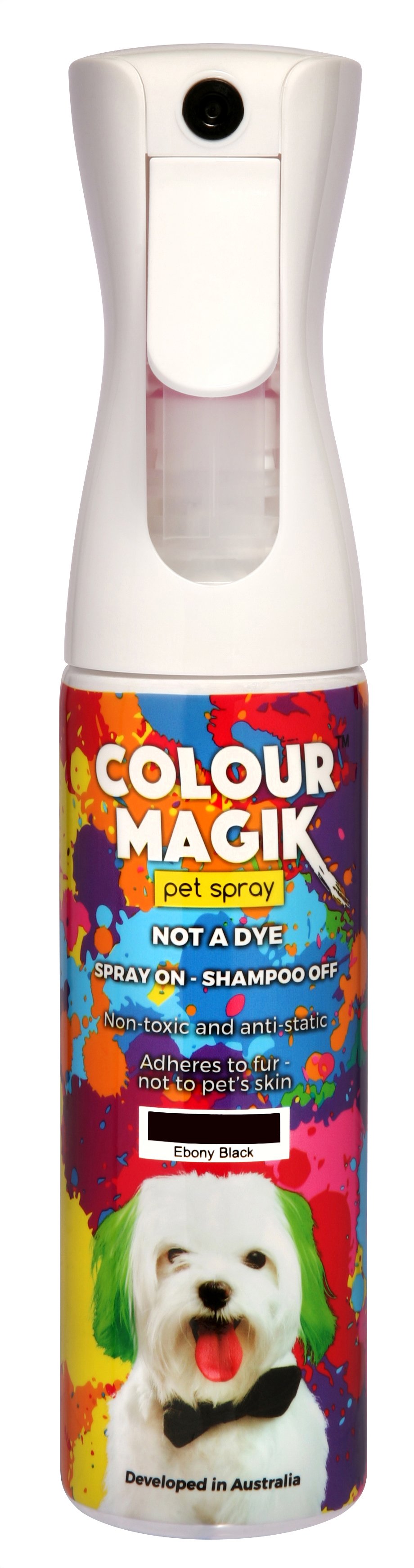 Colour Magic Pet Spray Ebony Black