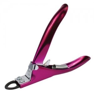 Resco Guillotine Nail Clipper, Candy Red Small/Medium