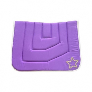 Eureka - Jewelled Star Cloth Purple/White Binding