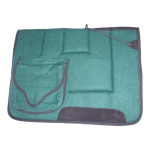 Showcraft - Pioneer Wool Cloth With Pockets Green