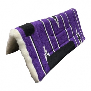 Navaho - Pad With Fleece Purple/Beige