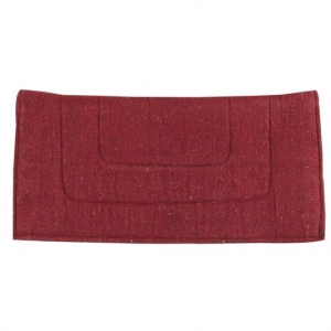 Showcraft - Rio "G" Woven Pad With Felt Maroon