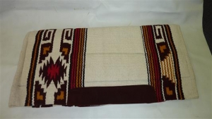 Navaho - San Pedro Fleece Lined Cloth Brown/White