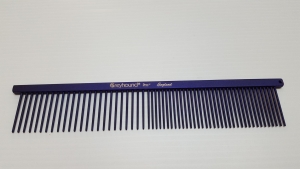 Ashley Craig GREYHOUND Combs 7.5" Beauty Medium Coarse/Fine Candy Purple