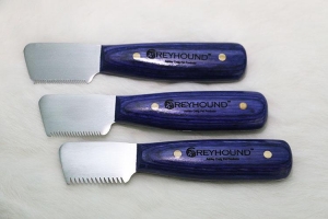 Ashley Craig GREYHOUND Euro Stripping Knife Medium Right