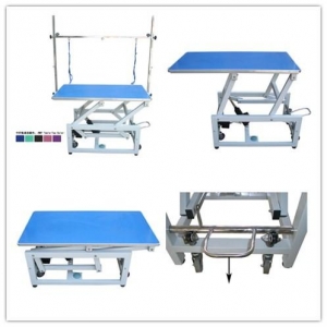 Electric Grooming Table N107 - Blue Top with Wheel