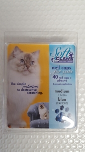 Soft Claws Feline Medium - Blue