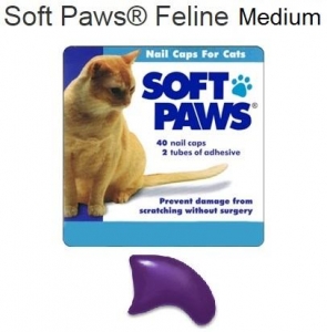 Soft Claws Feline Medium - Purple