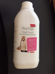 Shear Magic Final Touch Grooming Spray - Original 2L
